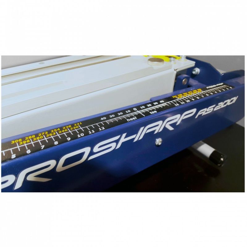 Prosharp Blade Profile Measure Sticker In preparation Your Sports Performance