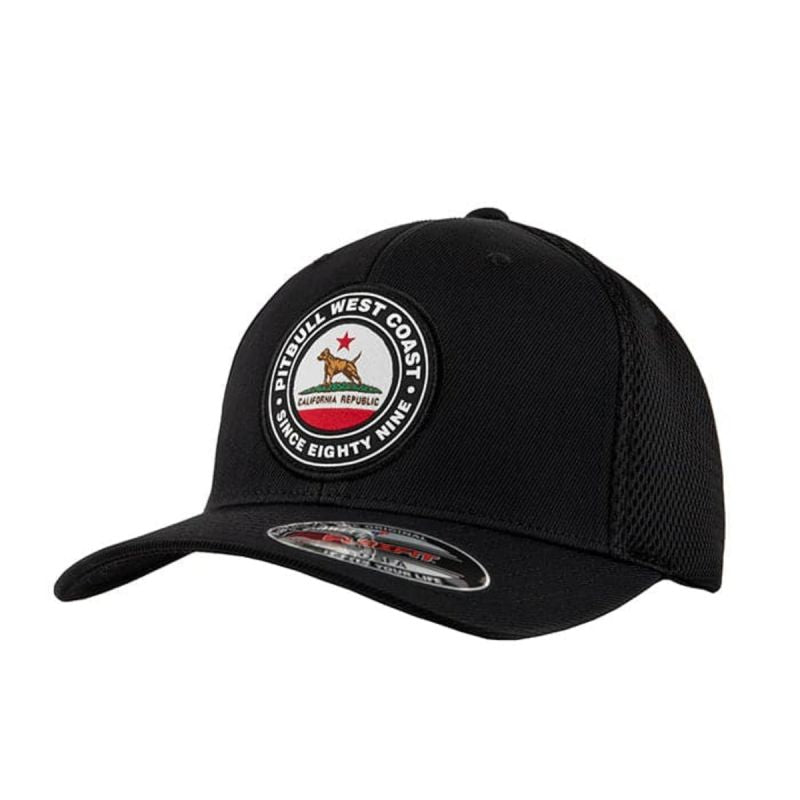 Pit Bull West Coast California Mesh Full Cap Baseball Cap - 629001900003 Odzież/Czapki/Czapki z daszkiem Your Sports Performance