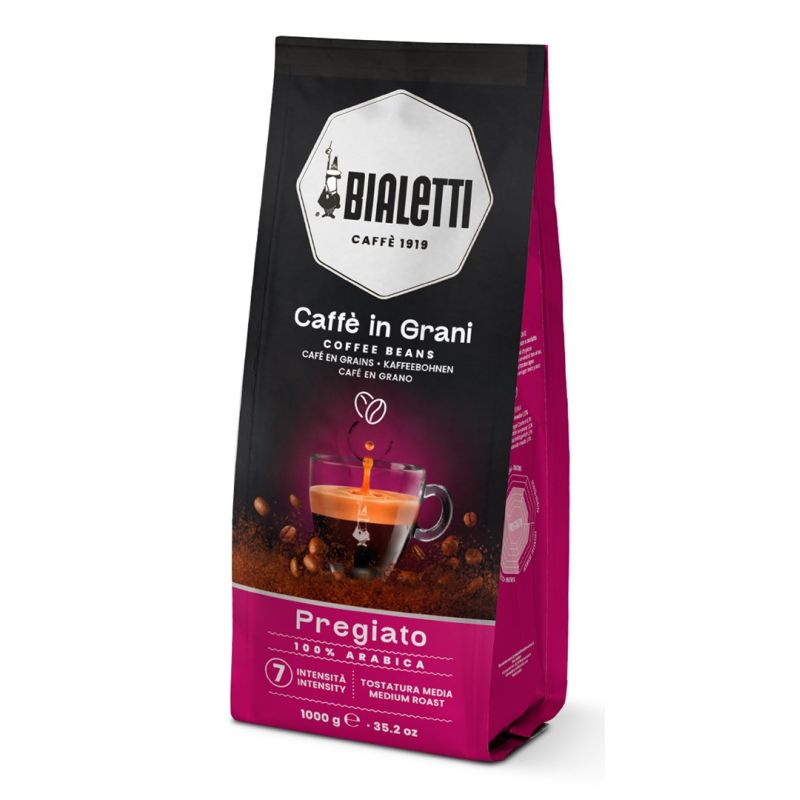 Bialetti coffee Experto Grani Pregiato 1kg, coffee beans Kawa i herbata/Kawa ziarnista Your Sports Performance