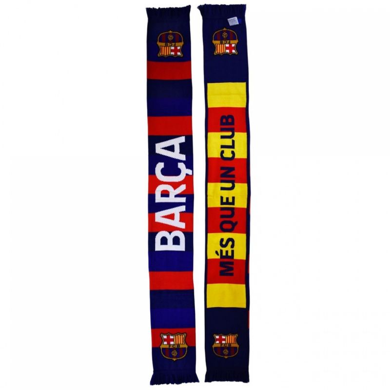 FC Barcelona Double Knitted Scarf N27 5004BUD27 Accessories Your Sports Performance