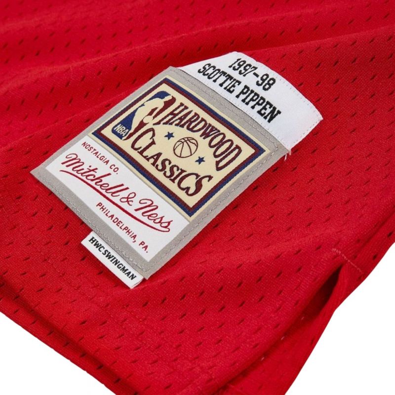 Mitchell & Ness Men's Chicago Bulls NBA Swingman Jersey Scottie Pippen #33 SMJYGS18153-CBUSCAR97SPIN In preparation Your Sports Performance