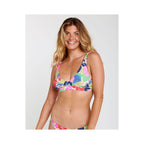 RIP CURL Women's Party Wave Halter Bra Multicolor