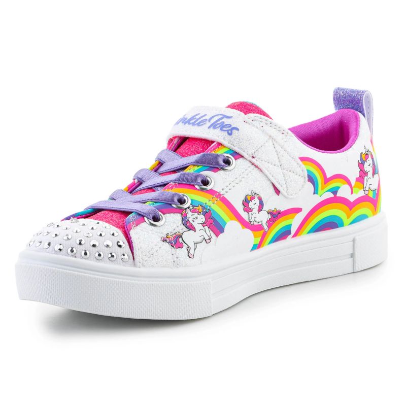 Skechers Twinkle Toes S Lights Twinkle Sparks Jumpin Clouds Jr 314809L-WMLT shoes Footwear/Lifestyle/Skechers Skechers