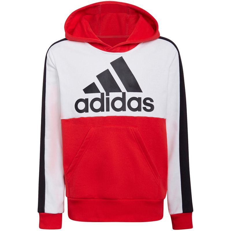 Adidas Colorblock Fleece Hoodie Jr HC5657 sweatshirt Clothing/Training Adidas