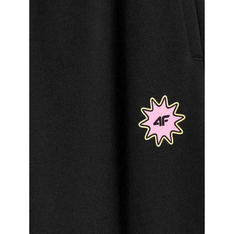 Girls' wide-leg sweatpants 4F 4FJRSS26TTROF1870-20S 4f