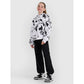 Oversized T-shirt with print for girls 4F 4FJRAW25TTSHF3069-90A *Kategoria tymczasowa Your Sports Performance