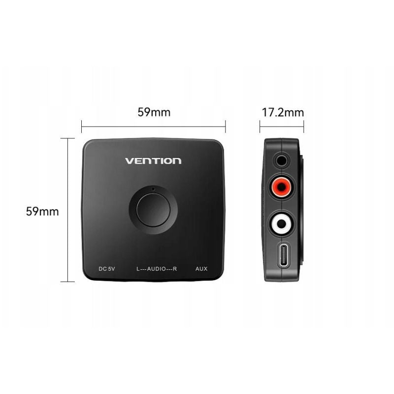 Vention Bluetooth 5.1 Audio Receiver Kable i adaptery/Adaptery, przejściówki Your Sports Performance