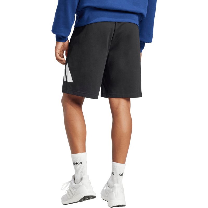 Men's adidas Essentials Big Logo Single Jersey Shorts Black IS6909