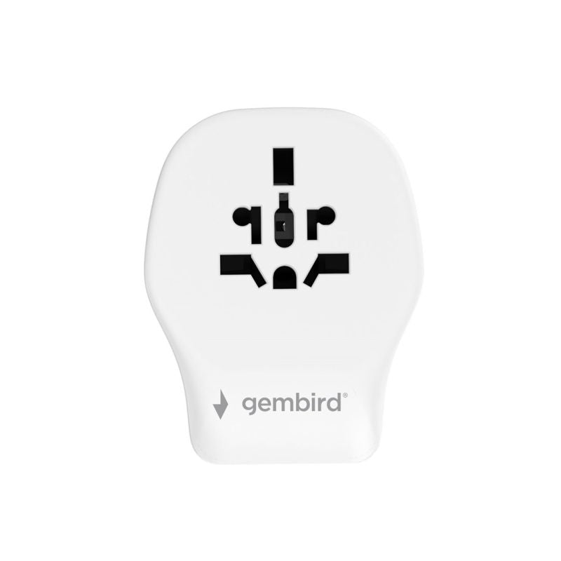 GEMBIRD UNIVERSAL TRAVEL ADAPTER 20W, WHITE Kable i adaptery/Adaptery, przejściówki Your Sports Performance