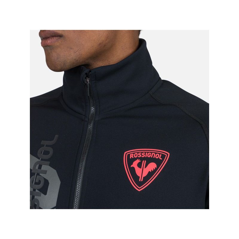 Rossignol New Hero Classique Clim Sweatshirt Black Rossignol