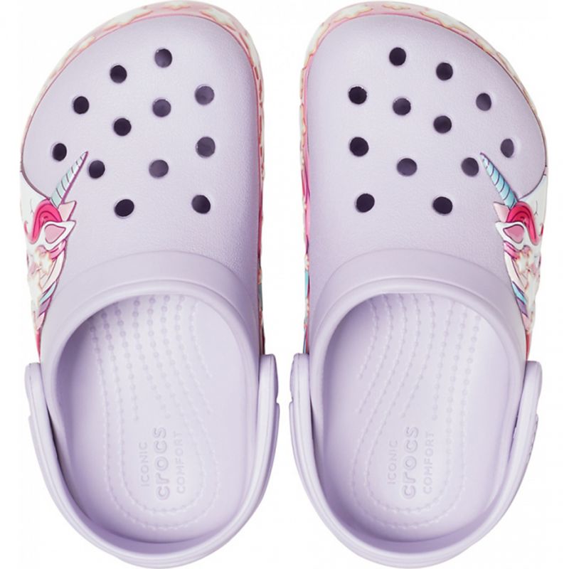 Crocs FunLab Unicorn Band Cg Jr 206270 530 Flip Flops Footwear/Outdoor Your Sports Performance