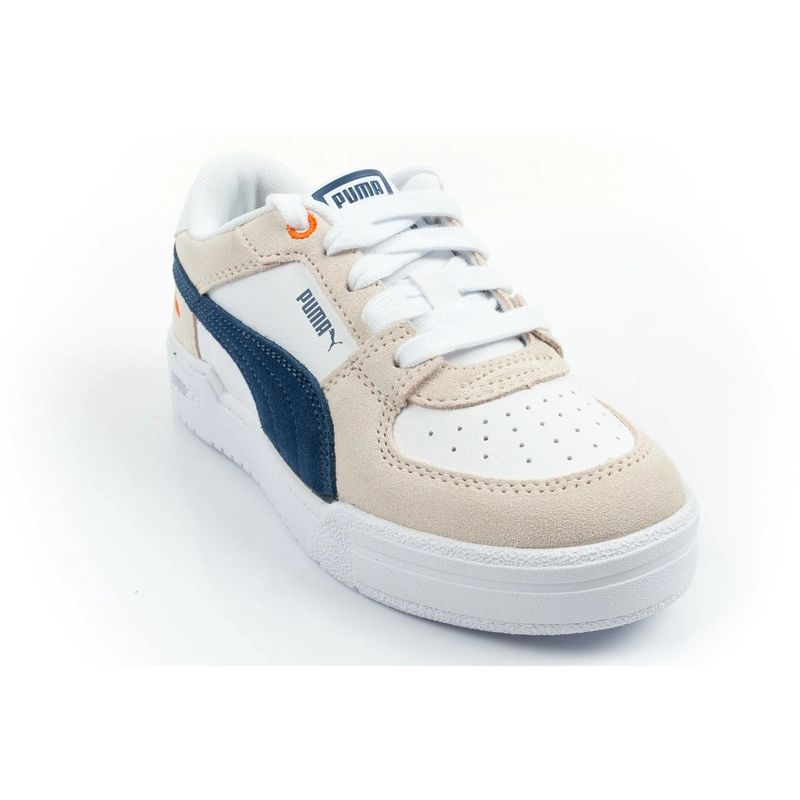 Puma Kids' CA Pro Remix PS Sports Sneakers Beige Leather Unisex