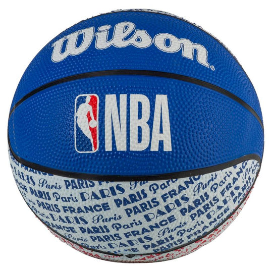 Wilson NBA City Paris Mini Ball Basketball WZ4033001XB Accessories/Balls/Basketball Your Sports Performance