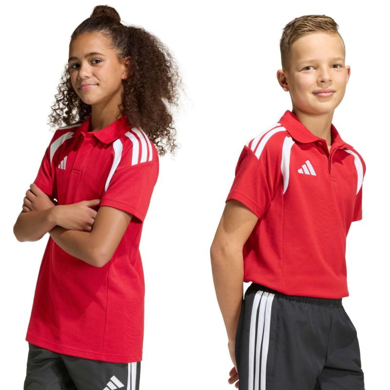 adidas Tiro 26 League Polo T-shirt for kids red KF3408 To be categorized Your Sports Performance