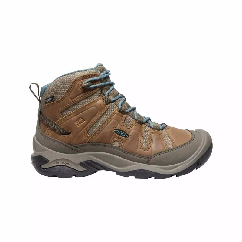 KEEN CIRCADIA MID WP TOASTED COCONUT/NORTH ATLANTIC W KE-1026764 shoes Footwear/Outdoor/Keen Your Sports Performance