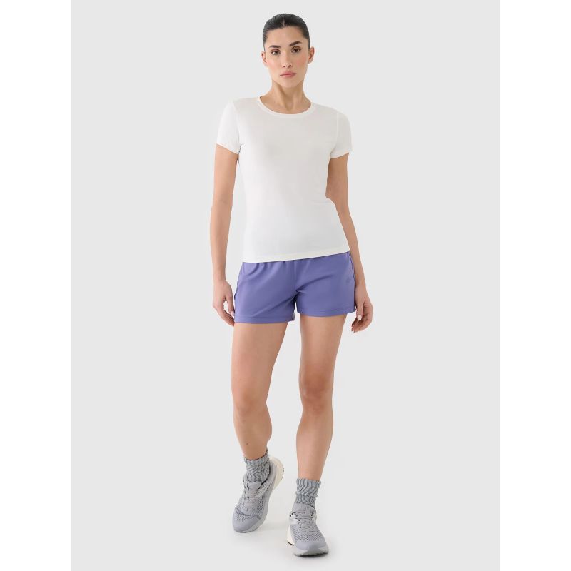 Women's training T-shirt regular quick-drying 4F 4FRSS25TFTSF1235-11S *Kategoria tymczasowa Your Sports Performance
