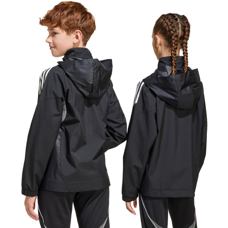 adidas Tiro 25 Competition All Weather Kids Jacket Black IW0448 Clothing Your Sports Performance