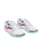 Joma Dribling Indoor 2632 white and turquoise DRIS2632IN football boots