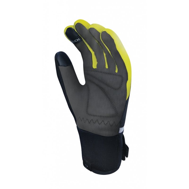 CHIBA PHANTOM Gloves Black and Yellow M Chiba/Rękawiczki Zimowe/Phantom Your Sports Performance