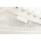 Lee Cooper women's sneakers, openwork, white, comfortable, summer shoes