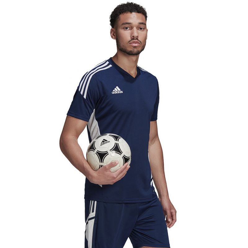 T-shirt adidas Condivo 22 Jersey V-neck M HA6291 Clothing/Football Adidas