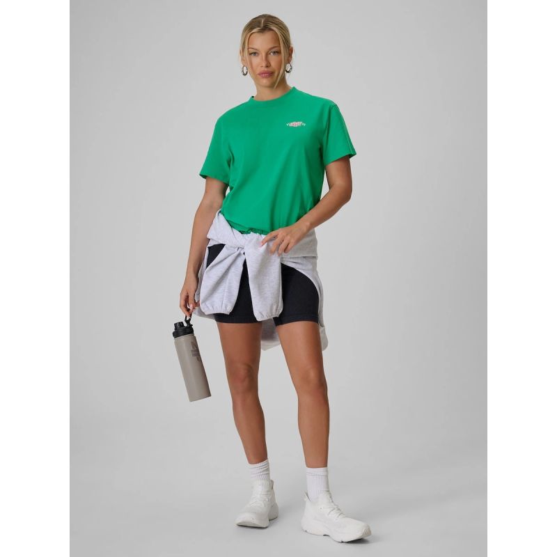 Women's loose T-shirt with print 4F 4FRSS26TTSHF4516-42S