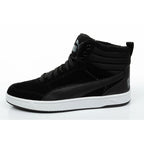 Puma men's Rebound Street black insulated ankle boots