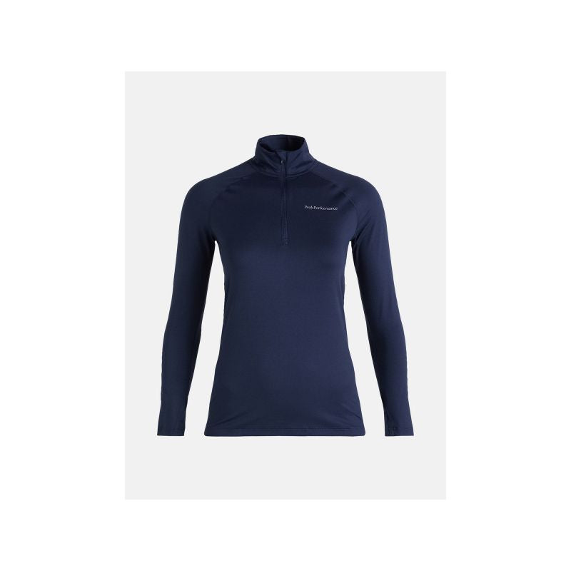 Peak Performance W Spirit Half Zip Thermal Shirt Blue Import z PMSport Your Sports Performance