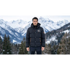 Men’s parka Geographical Norway VERVEINE BLACK DB MEN 005 (WU5933H/GN-BLACK)