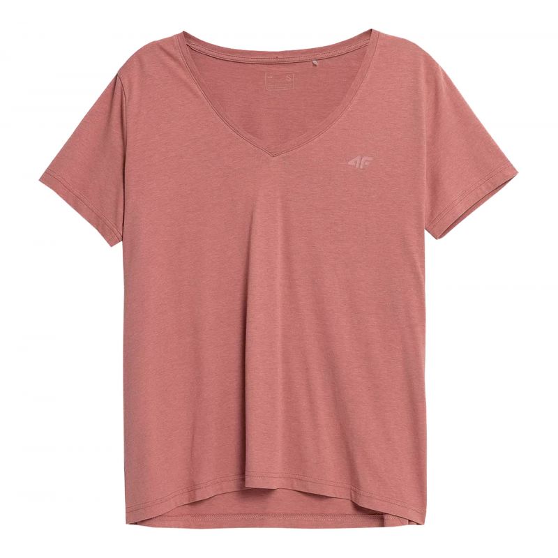 T-shirt 4F W 4FSS23TTSHF342 salmon Clothing/Training 4F