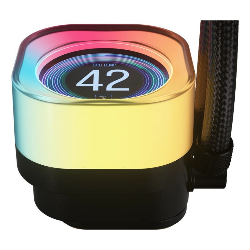 CORSAIR WAK iCUE LINK TITAN 240 RX LCD AIO 240mm Water Cooler Chłodzenie/Chłodzenie - akcesoria do chłodzenia wodnego Your Sports Performance