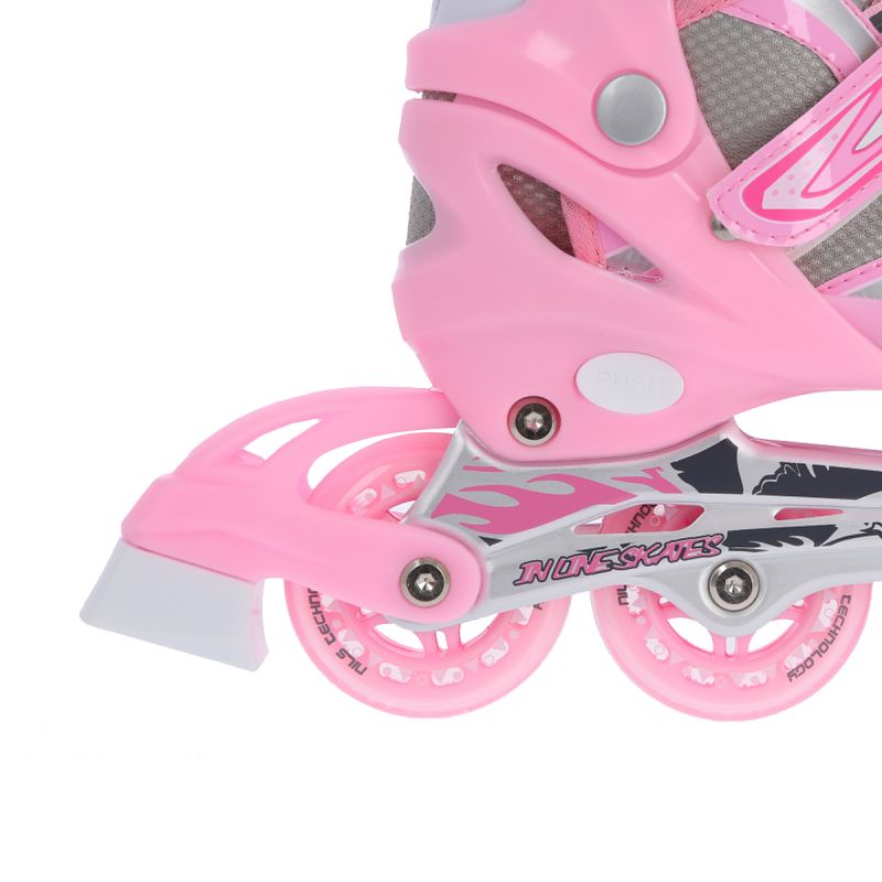 Nils Extreme 2in1 Pink inline skates, sizes 39-42 NH18366 A