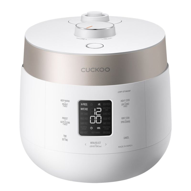 Cuckoo rice cooker + steamer 1.08l white CRP-ST0609F AGD - Produkty/Sztućce i przybory kuchenne Your Sports Performance