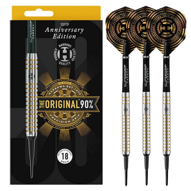 Harrows Original 90% 50th Anniversary Edition softip darts Your Sports Performance