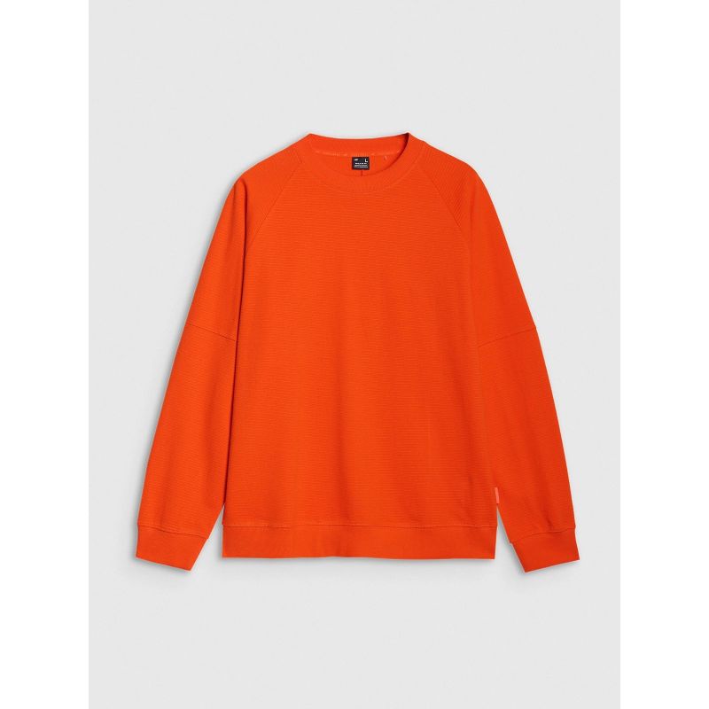 Men's sweatshirt without zipper and hood 4F 4FRSS25TSWSM2179-70S *Kategoria tymczasowa Your Sports Performance