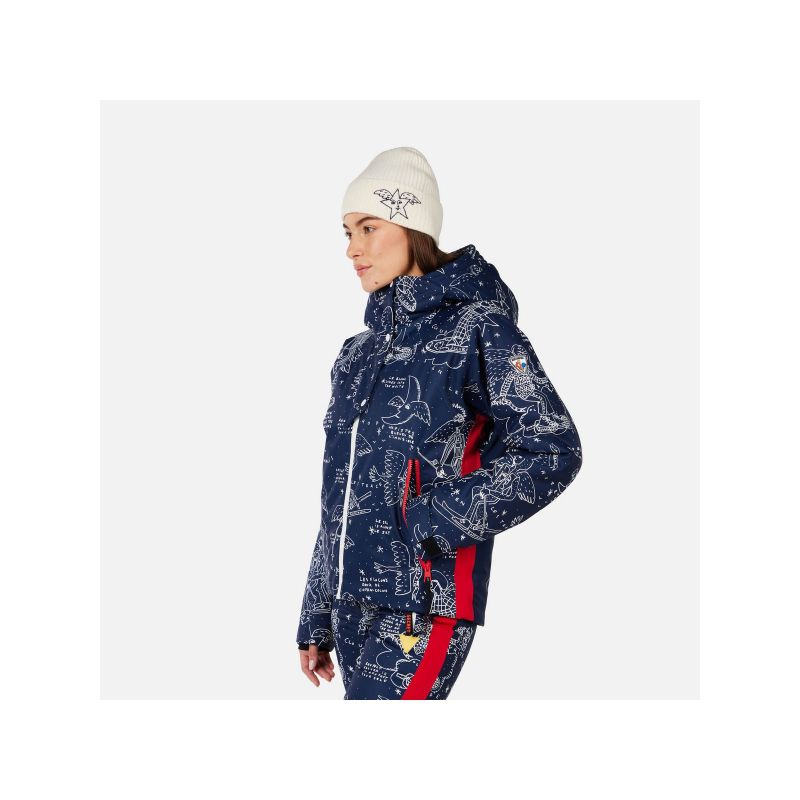 ROSSIGNOL W JCC SUBLIM JKT women's ski jacket navy blue