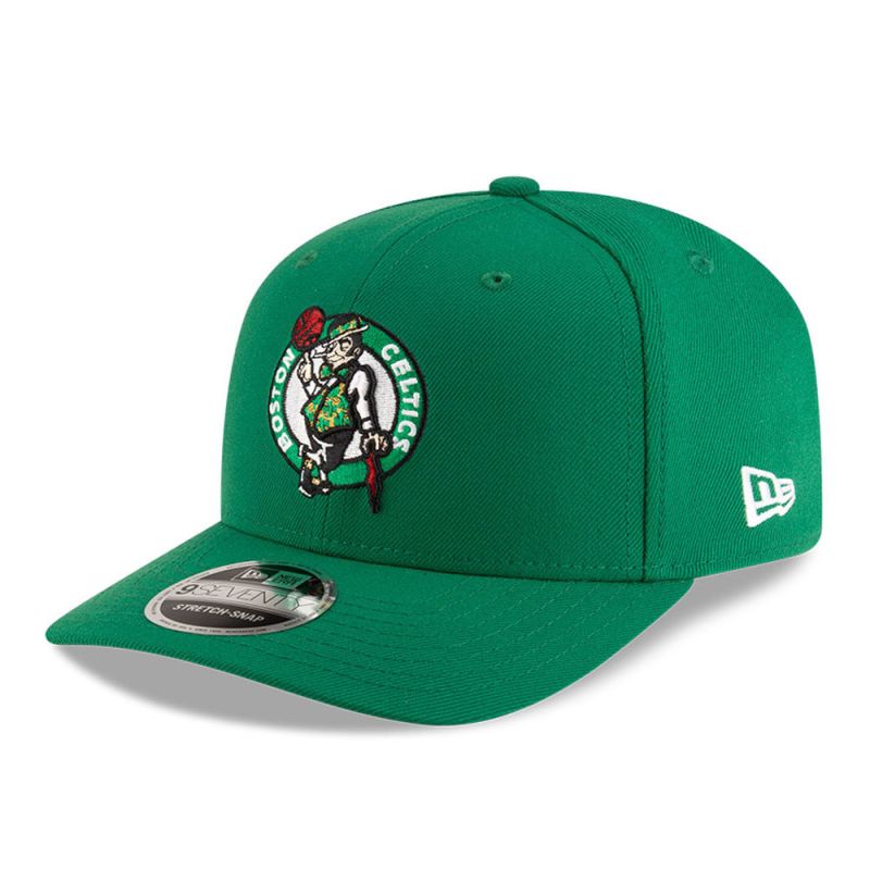 New Era 9SEVENTY Boston Celtics NBA Team Green Stretch Snapback Cap - 60755441 Odzież/Czapki/Czapki z daszkiem Your Sports Performance