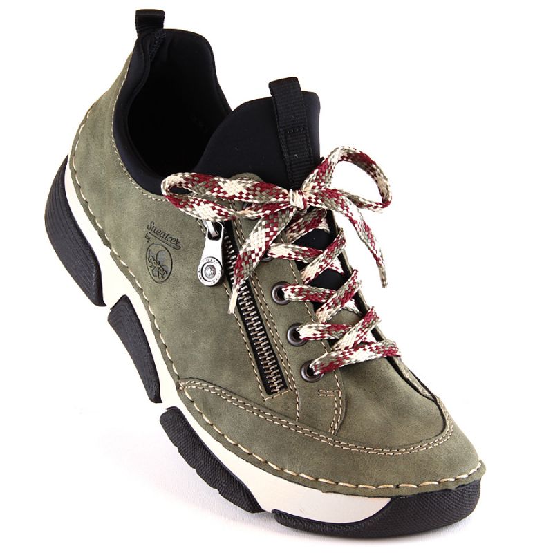 Comfortable Rieker W RKR610 green shoes Footwear/Lifestyle/Rieker Your Sports Performance