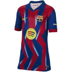 Nike FC Barcelona Stadium 25/26 Kids' Navy-Red Jersey FZ1307 432