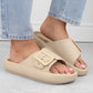 Vinceza W JAN308 beige buckle flip-flops Footwear/Lifestyle/Vinceza Your Sports Performance