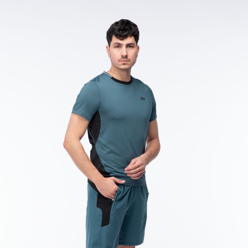 ILANGE Men's Short Sleeve T-Shirt In preparation Your Sports Performance