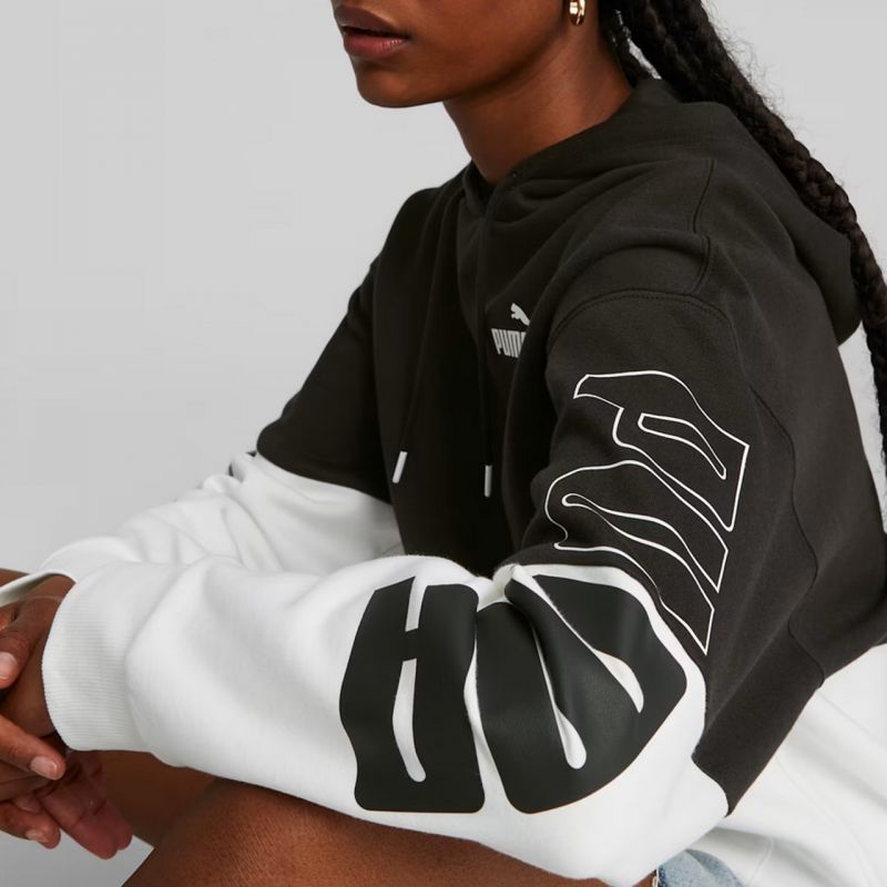 Puma Power Colorblock Hoodie FL W 676023 01 Clothing/Training Puma