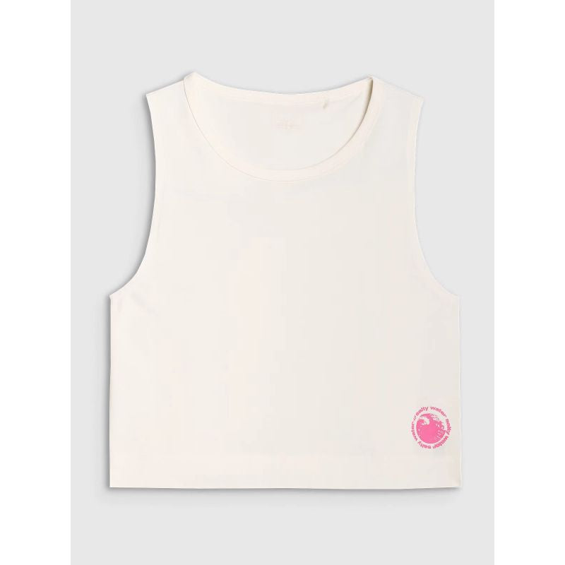 Women's regular printed top 4F 4FWSS25TSLEF118-11S *Kategoria tymczasowa Your Sports Performance
