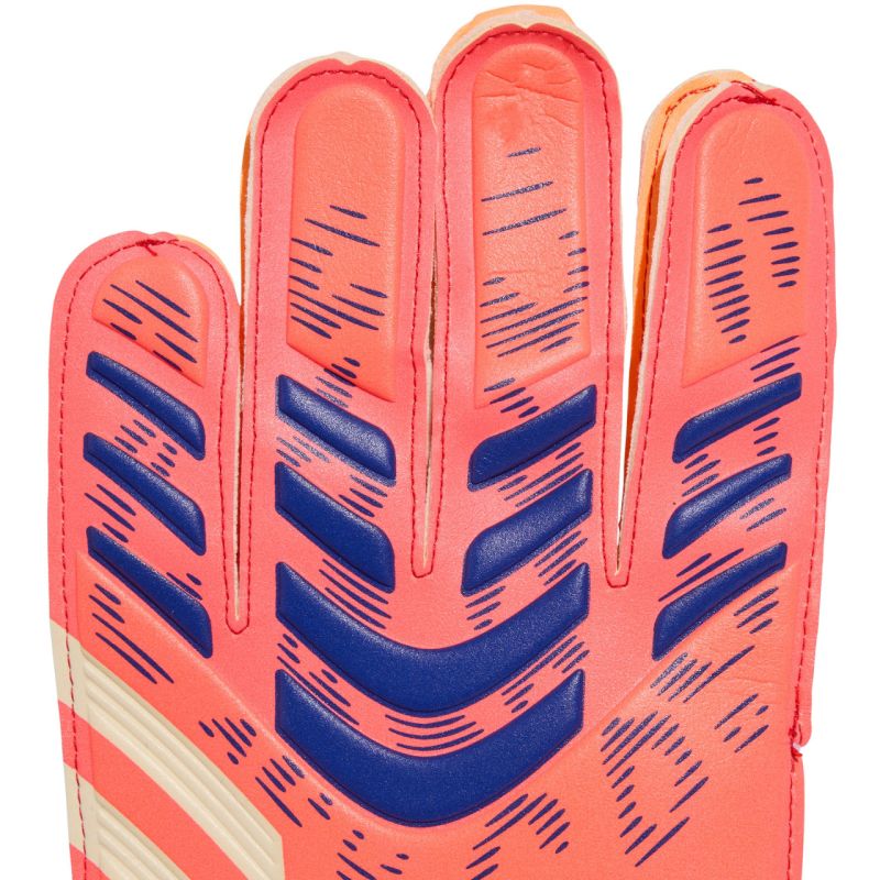 adidas Predator Glove Training Goalkeeper Gloves White and Orange JN5355 adidas