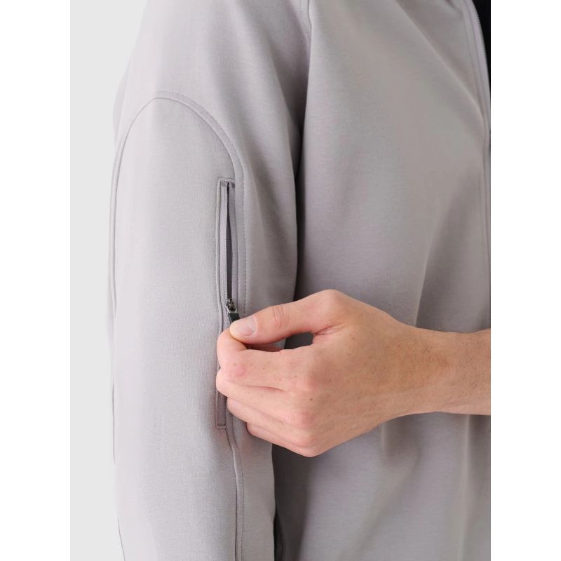 Men's zip-up hooded sweatshirt 4F 4FRAW24TSWSM1820-27S *Kategoria tymczasowa Your Sports Performance