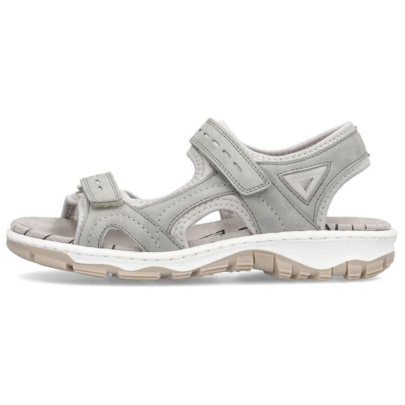 Comfortable Rieker W RKR674 gray sandals Footwear/Lifestyle/Rieker Your Sports Performance