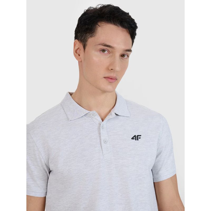 Men's regular polo shirt 4F 4FWMM00TPTSM366-27M *Kategoria tymczasowa Your Sports Performance