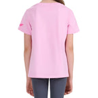 T-shirt for girls 4F F2938 light pink 4FJWSS26TTSHF2938 56S