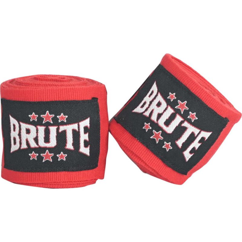 BRUTE BOXING WRAPS 2 PCS RED Accessories Your Sports Performance
