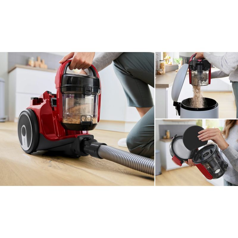 Bosch BGC05AAA2 Serie 2 Bagless Vacuum Cleaner (Red) AGD - Produkty/Odkurzacze Your Sports Performance